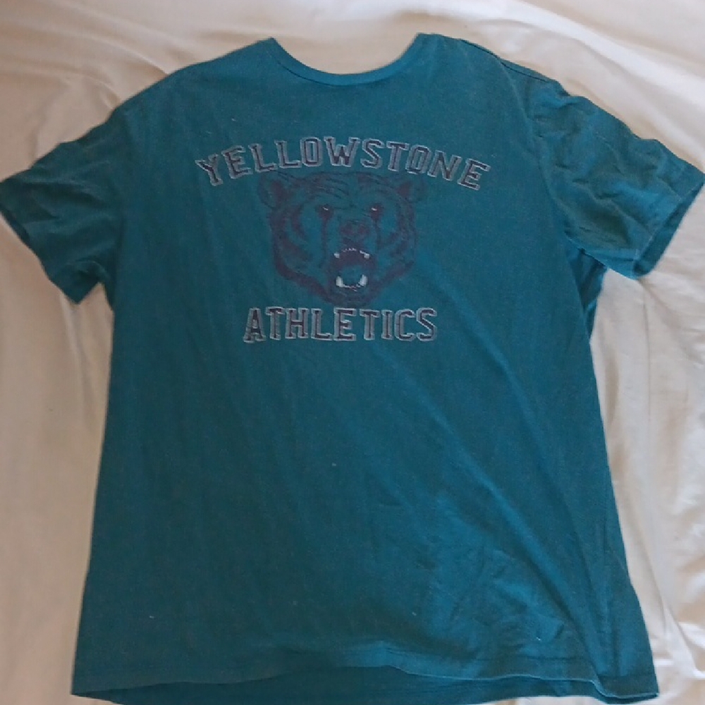 Teal Yellowstone Athletics T-Shirt